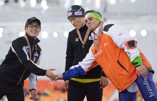 Speed ​​skating World Championships. Men's 500 meters