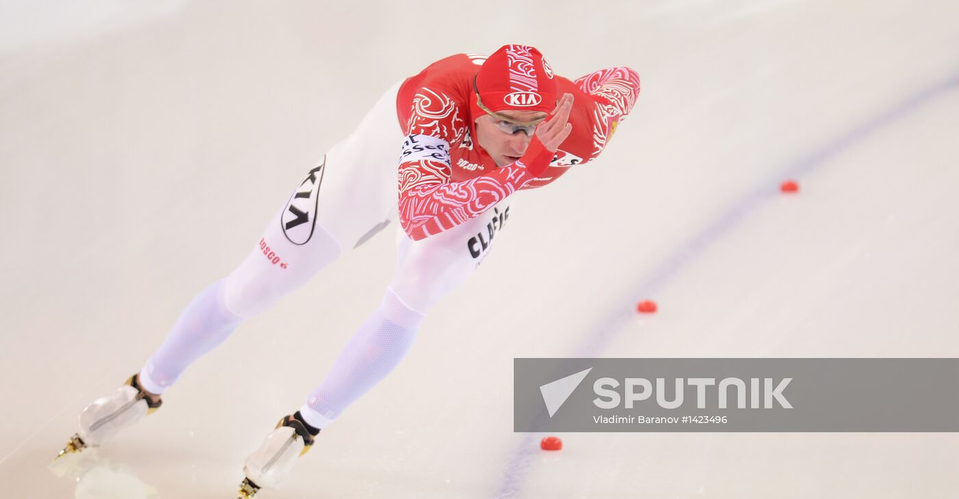 Speed ​​skating World Championships. Men's 500 meters