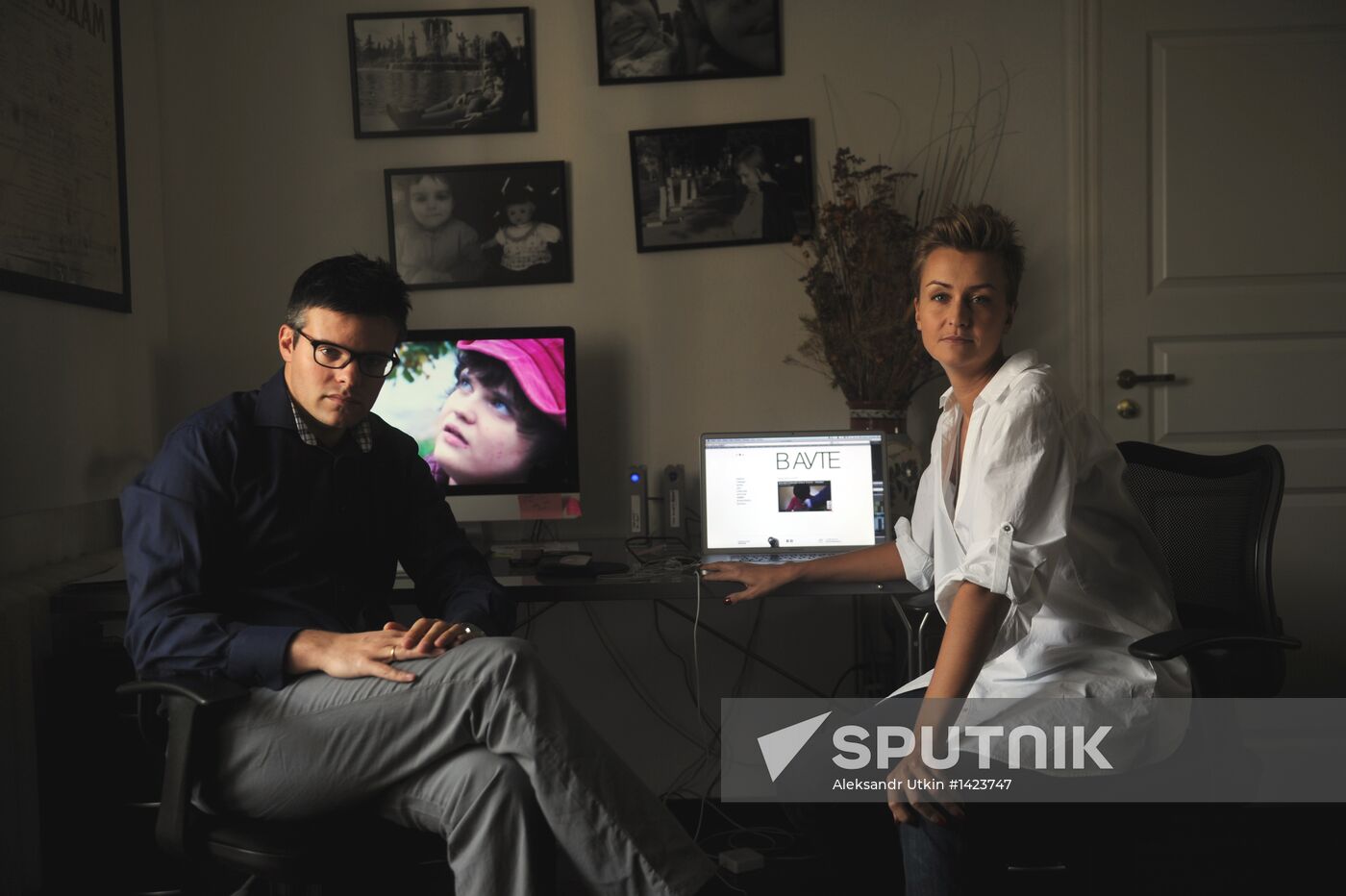 Nikita Tikhonov-Rau and Olga Arlauskas