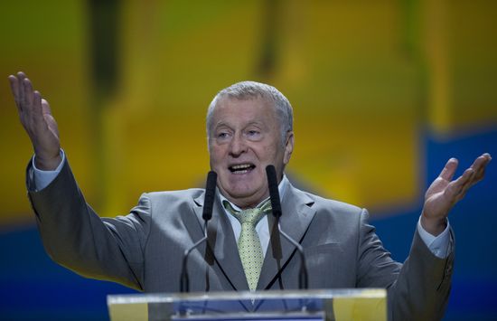 Russia's Liberal Democratic Party (LDPR) holds conference