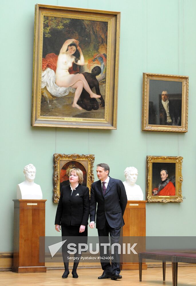 Sergei Naryshkin meets with cultural arts professionals