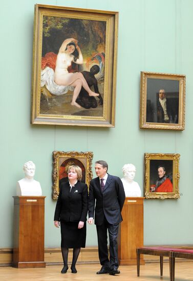 Sergei Naryshkin meets with cultural arts professionals