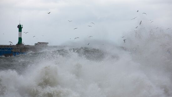 Storm in Sochi