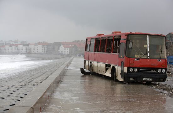 Storm in Sochi