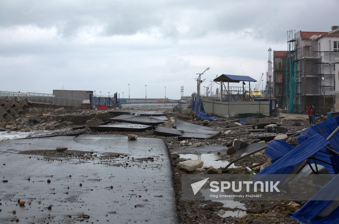Storm in Sochi
