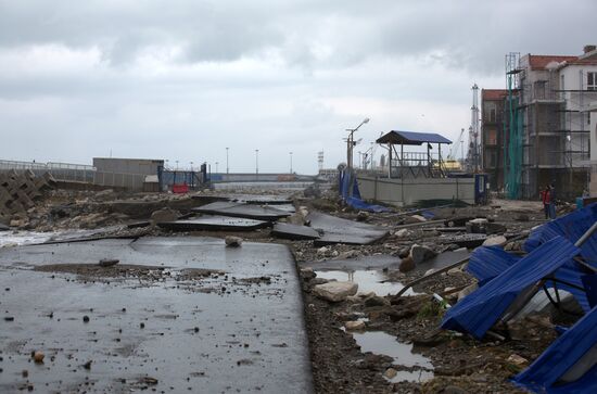 Storm in Sochi