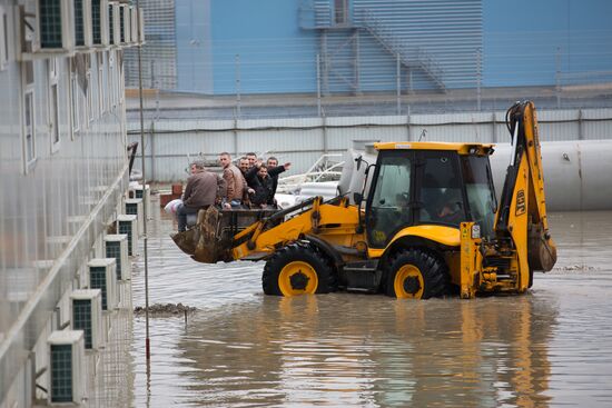 Storm in Sochi