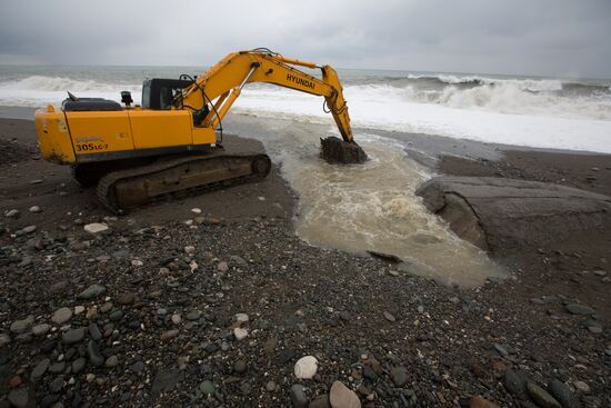 Storm in Sochi
