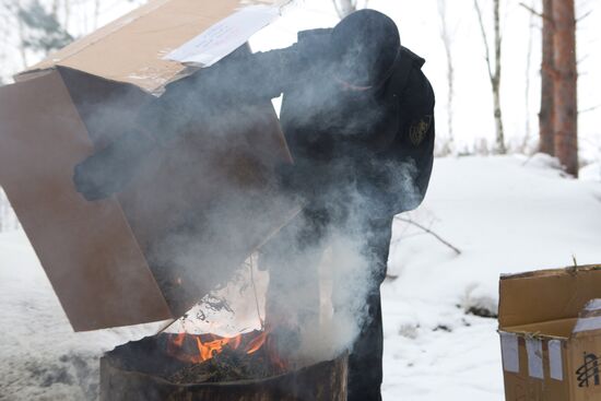 Drug disposal process in Nizhny Novgorod Region