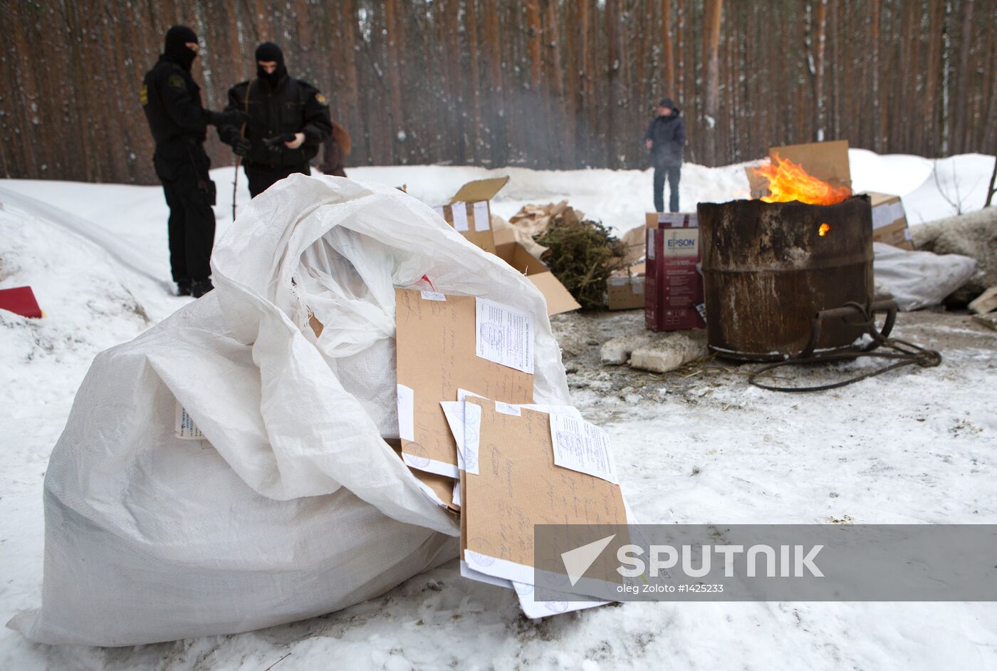 Drug disposal process in Nizhny Novgorod Region