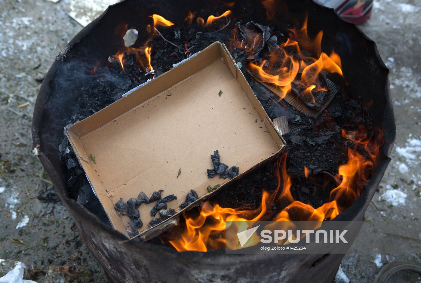 Drug disposal process in Nizhny Novgorod Region