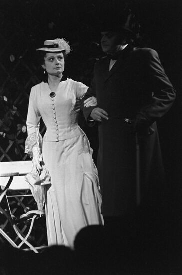 Scene from play "Anna Karenina"