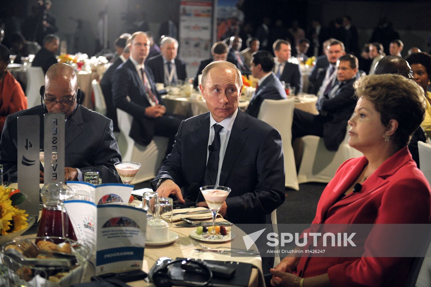 Vladimir Putin attends BRICS summit