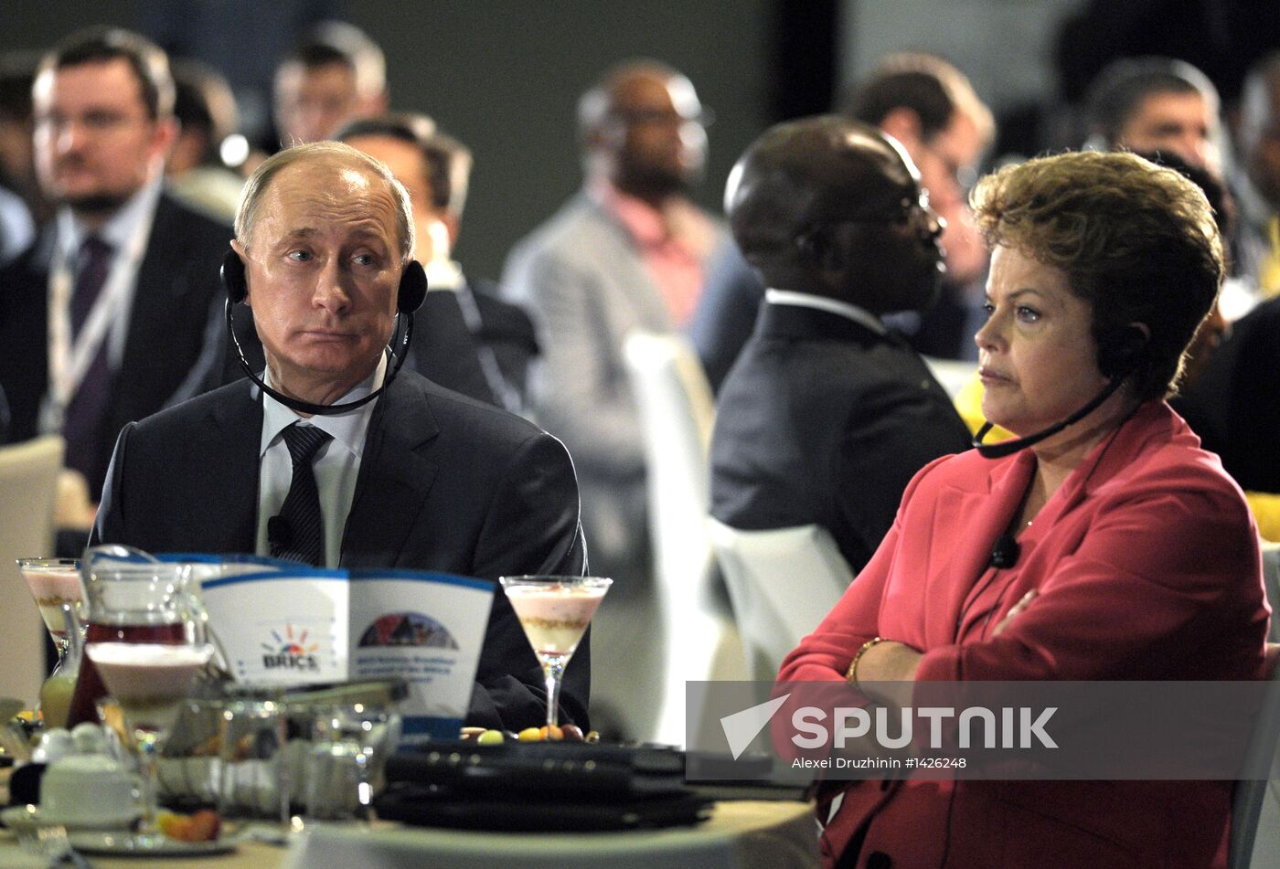 Vladimir Putin attends BRICS summit