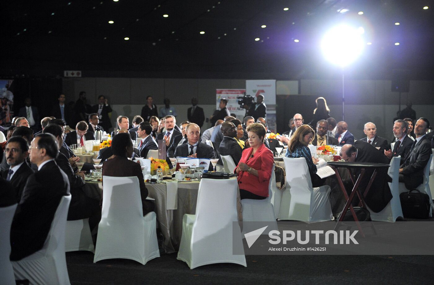 Vladimir Putin attends BRICS summit