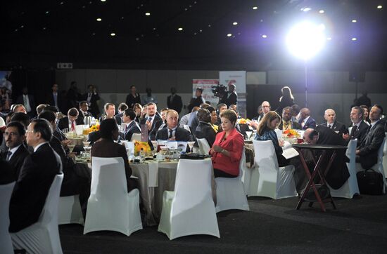 Vladimir Putin attends BRICS summit