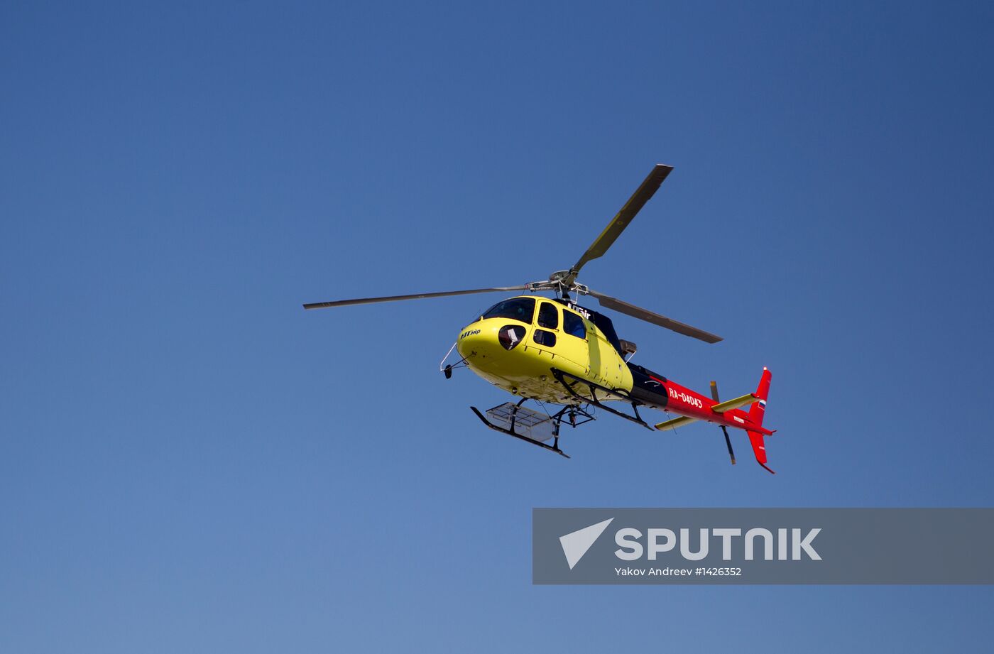 Presentation of AS350 Ecureuil helicopter