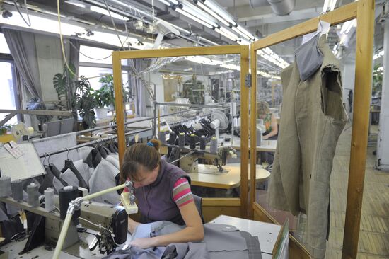 Bolshevichka clothes factory. Classic men's suits