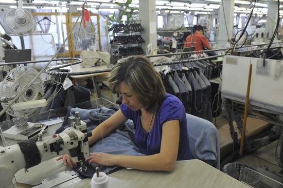 Bolshevichka clothes factory. Classic men's suits