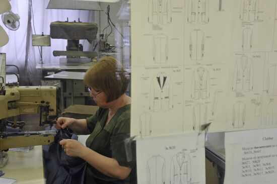 Bolshevichka clothes factory. Classic men's suits