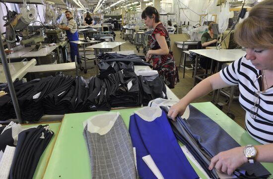 Bolshevichka clothes factory. Classic men's suits