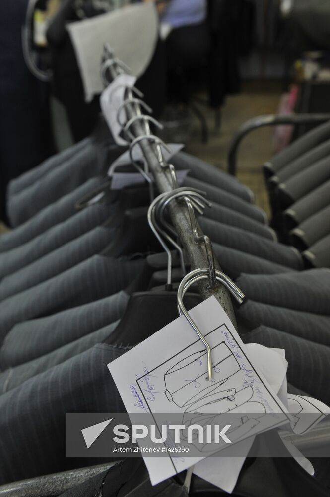 Bolshevichka clothes factory. Classic men's suits