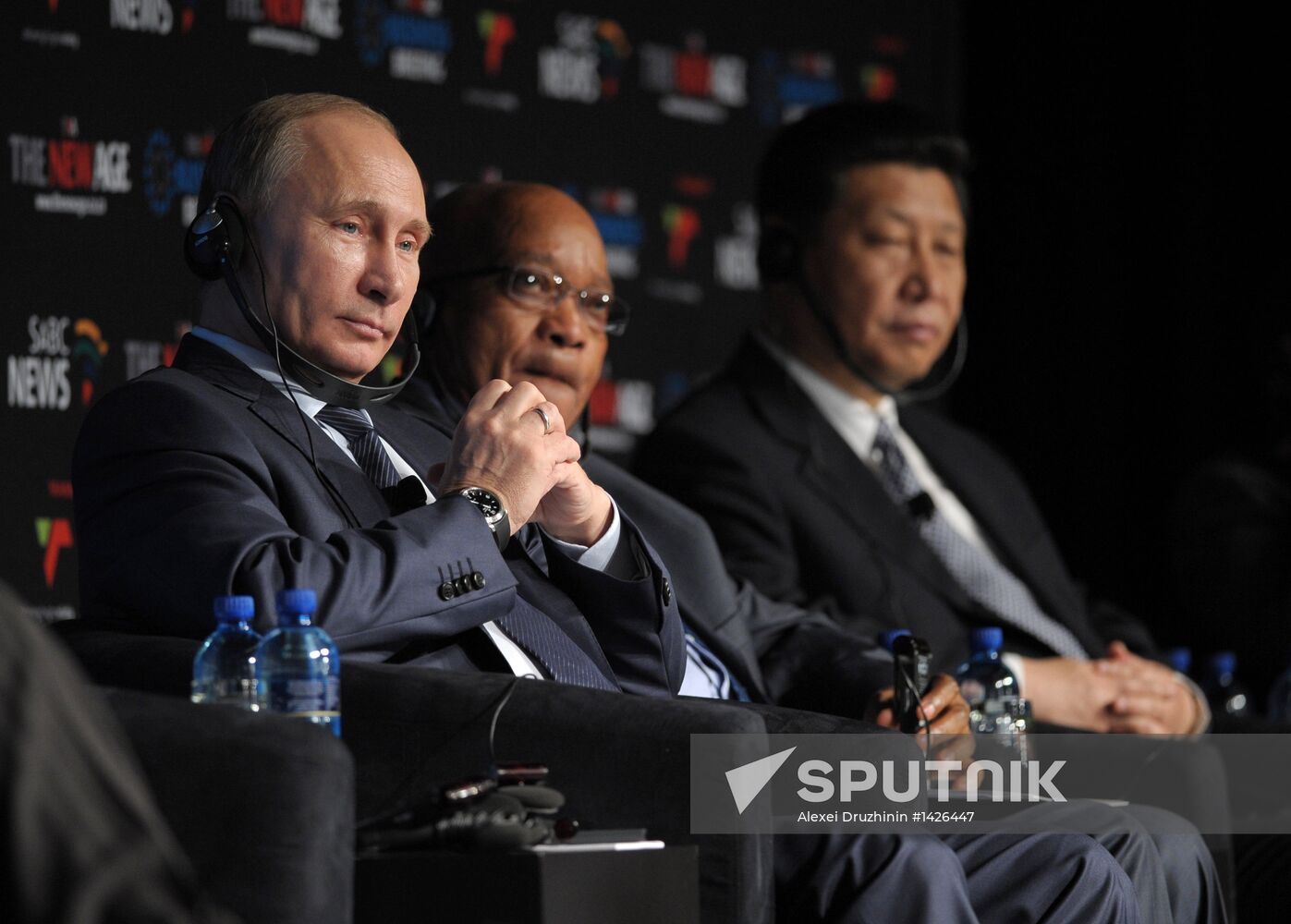 Vladimir Putin attends BRICS summit