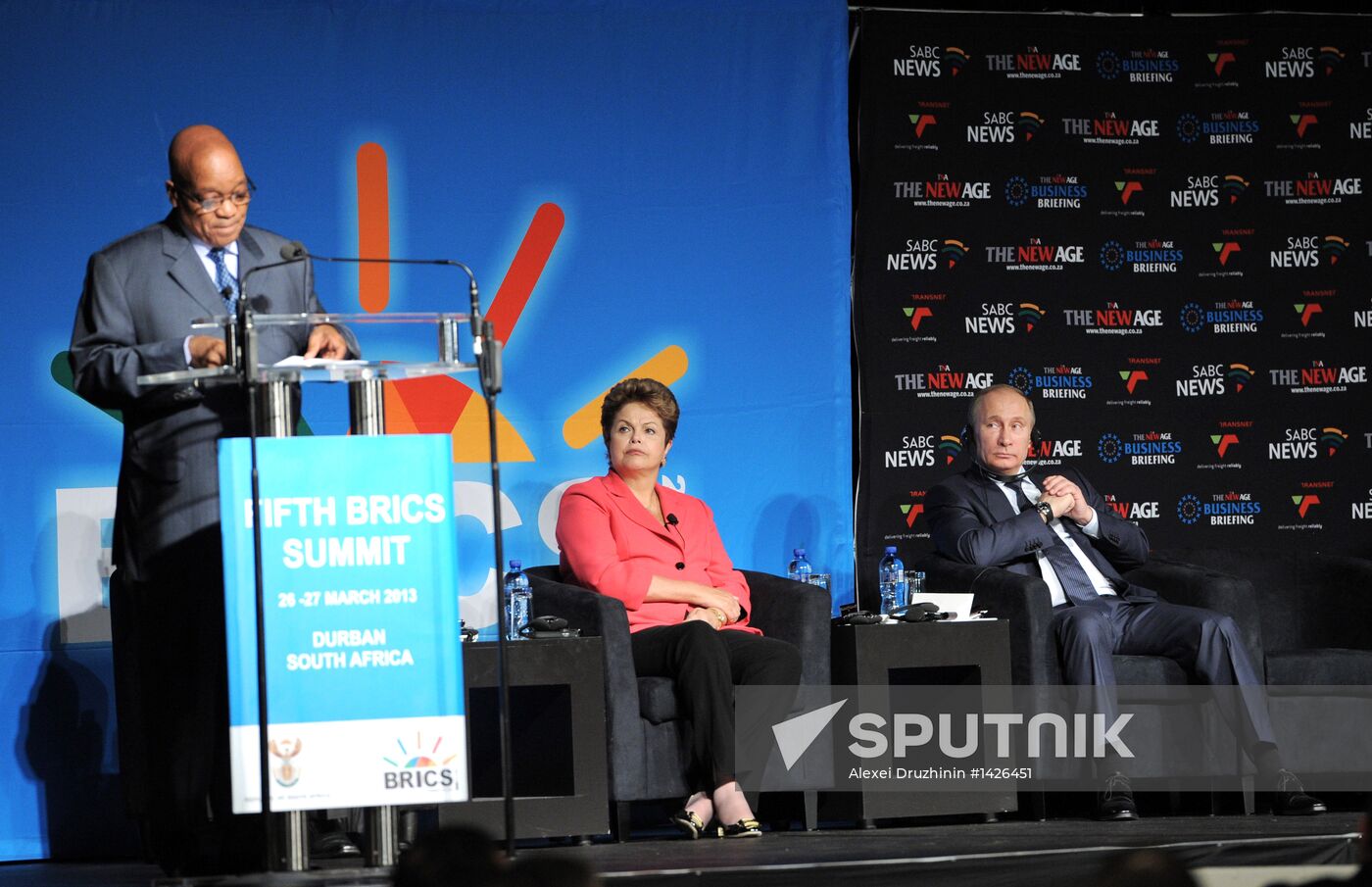 Vladimir Putin attends BRICS summit