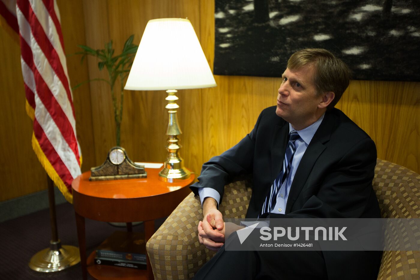 US Ambassador Michael McFaul