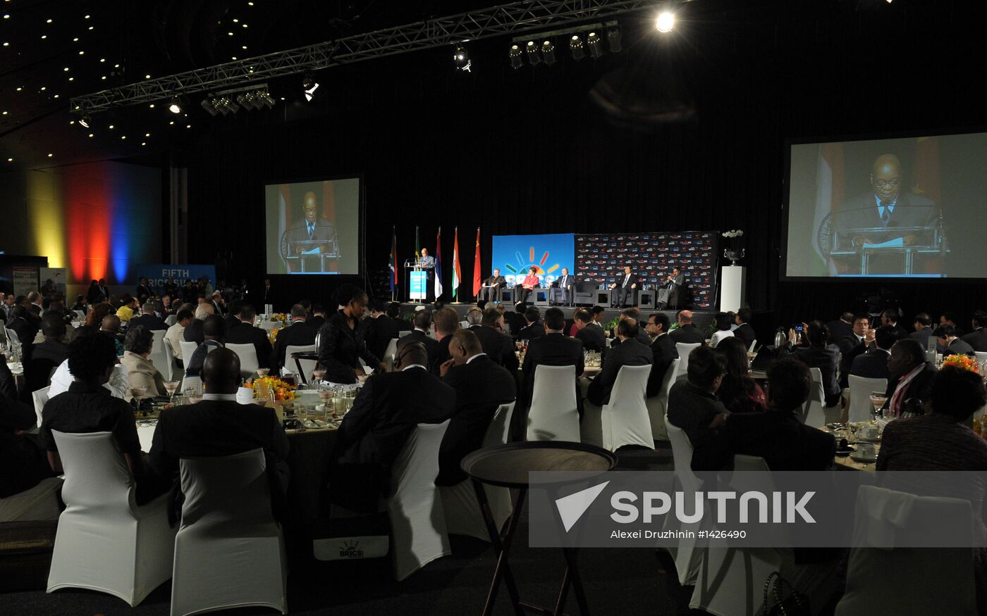 Vladimir Putin attends BRICS summit