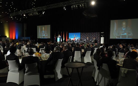 Vladimir Putin attends BRICS summit