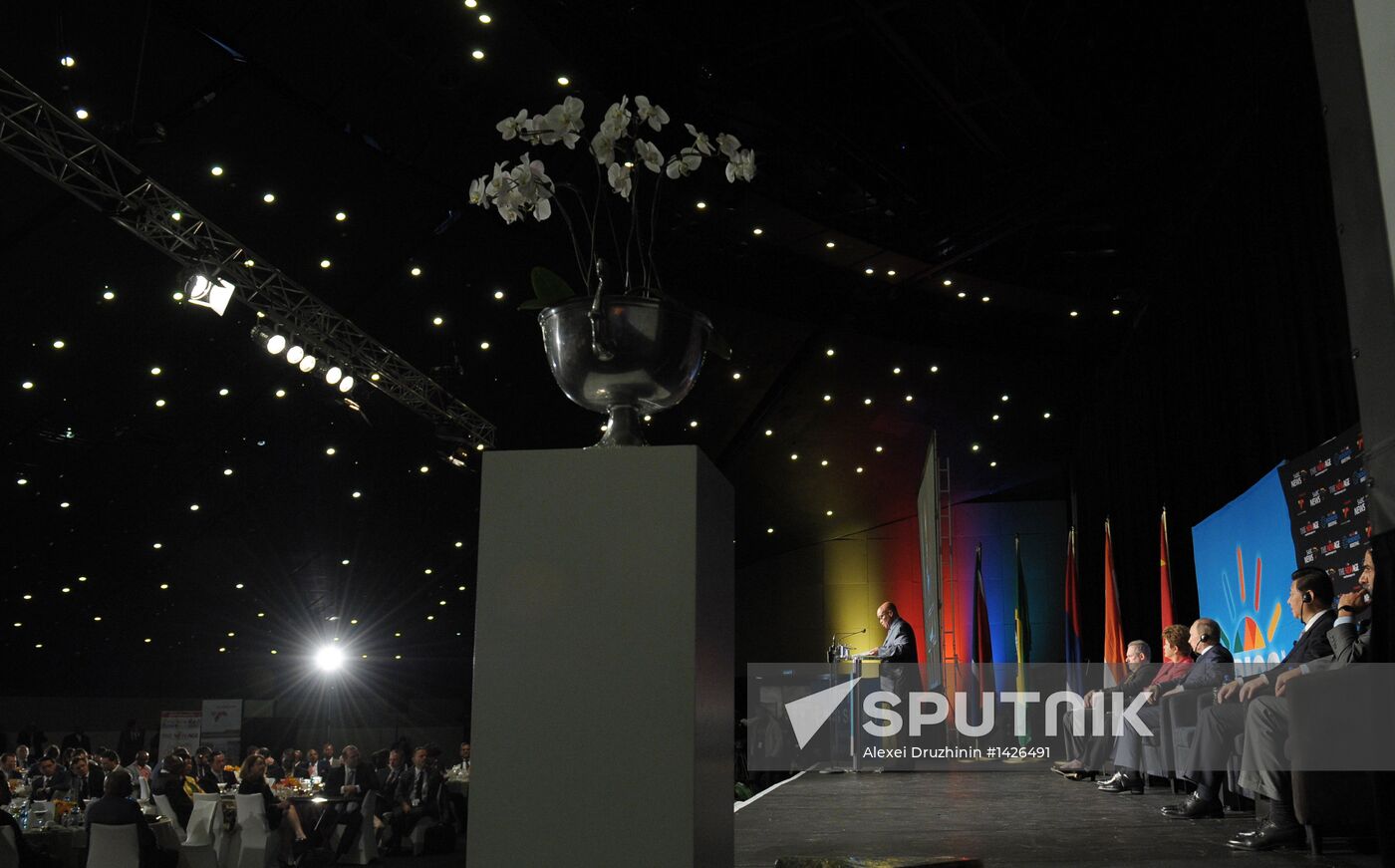 Vladimir Putin attends BRICS summit