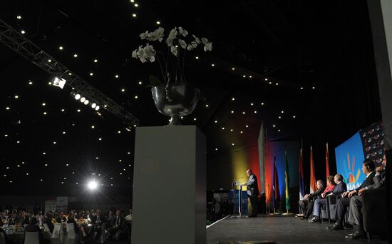 Vladimir Putin attends BRICS summit