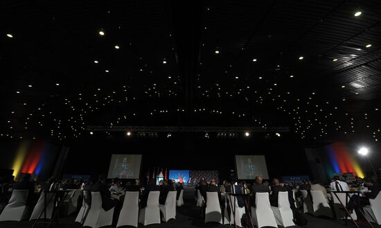 Vladimir Putin attends BRICS summit