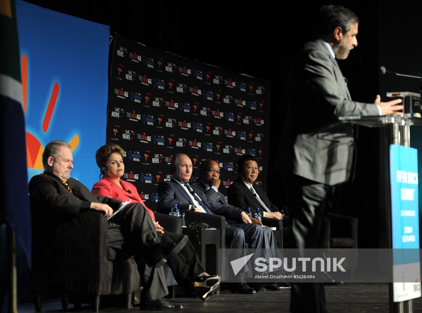 Vladimir Putin attends BRICS summit