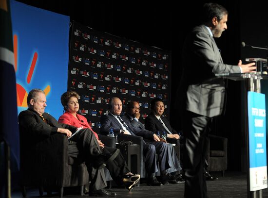 Vladimir Putin attends BRICS summit