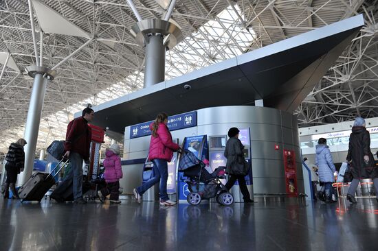 Terminal A at Vnukovo Airport