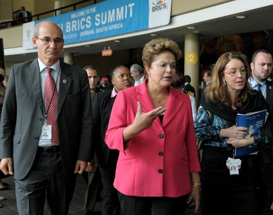 Vladimir Putin attends BRICS summit