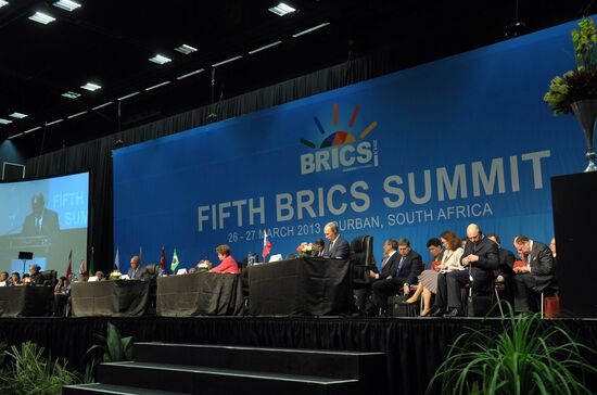 Vladimir Putin attends BRICS summit