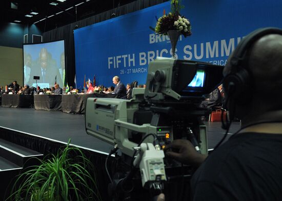 Vladimir Putin attends BRICS summit