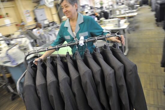 Bolshevichka clothes factory. Classic men's suits