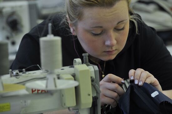 Bolshevichka clothes factory. Classic men's suits