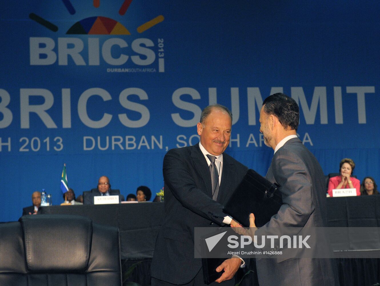 Vladimir Putin attends BRICS summit