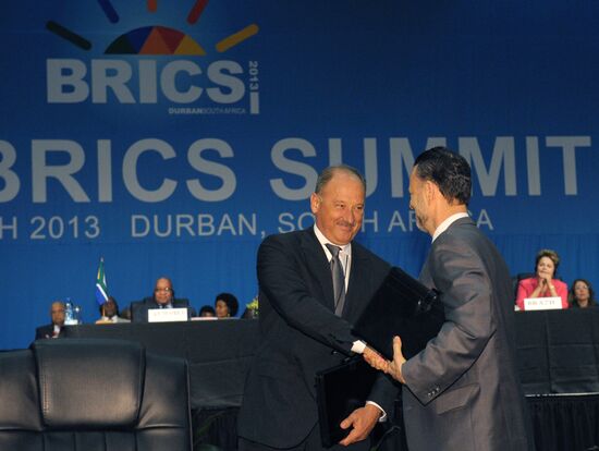 Vladimir Putin attends BRICS summit