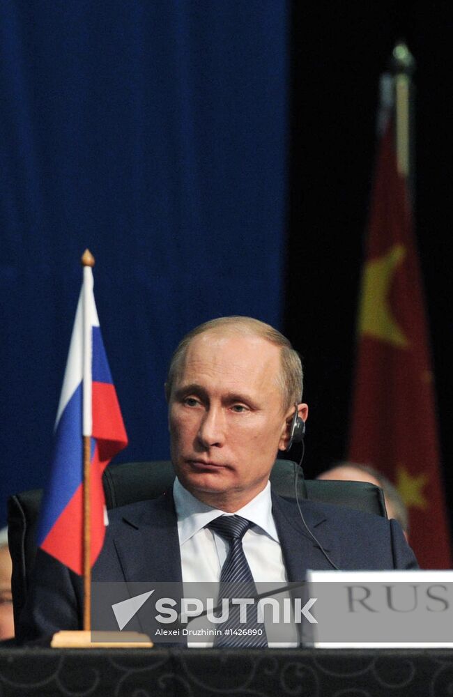 Vladimir Putin attends BRICS summit