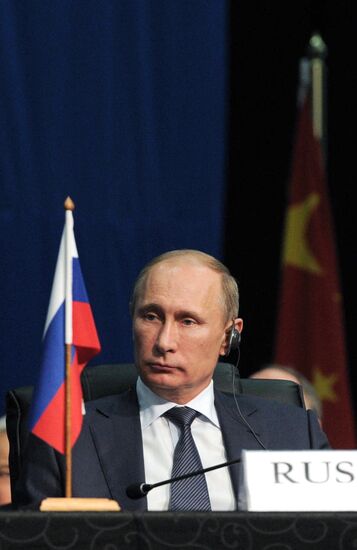 Vladimir Putin attends BRICS summit