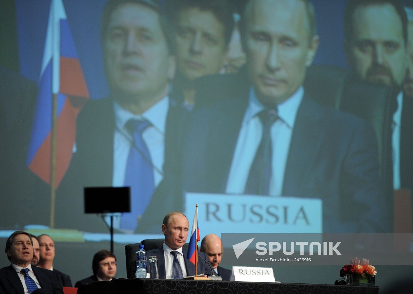 Vladimir Putin attends BRICS summit