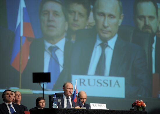 Vladimir Putin attends BRICS summit