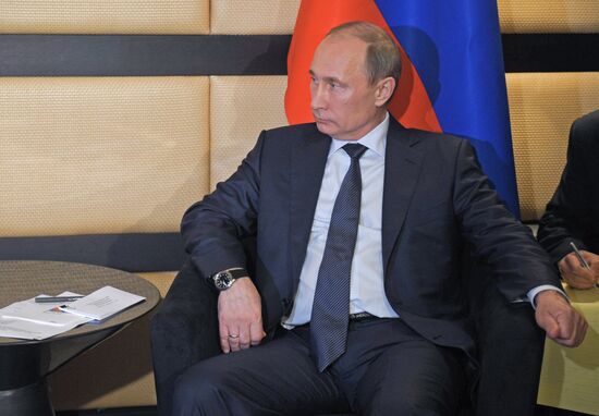 Vladimir Putin attends BRICS summit