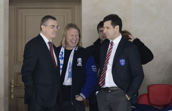 Kontinental Hockey League. Dynamo Moscow vs. SKA St. Petersburg